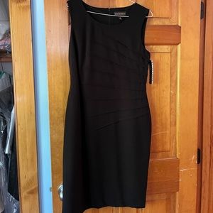 Vintage black dress, classic cut